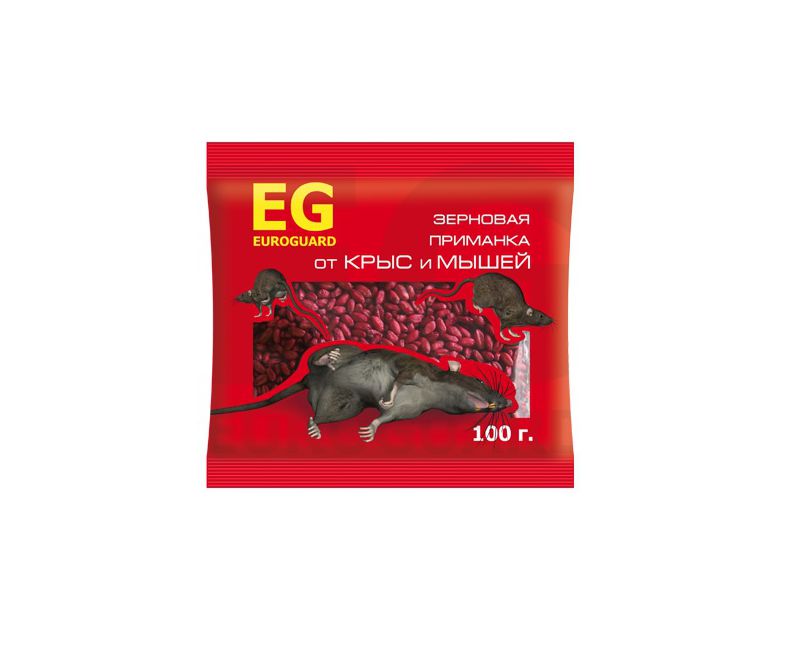 EUROGUARD зерно от крыс и мышей 100 г