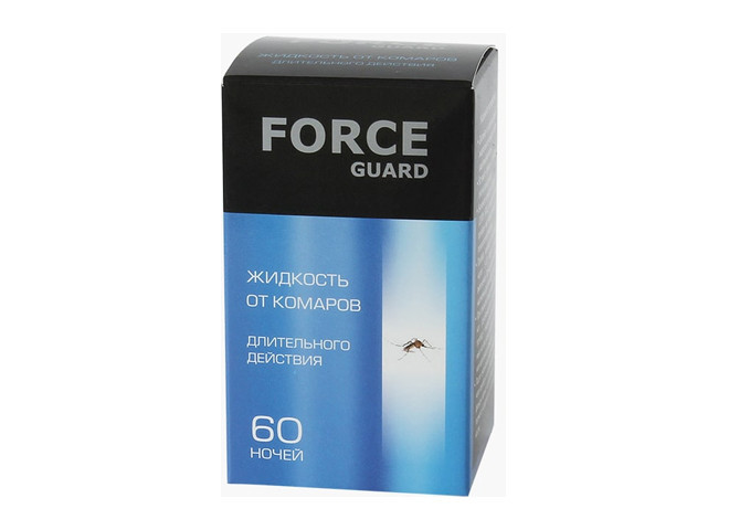 FORCE guard жидкость от комаров 60 ночей 