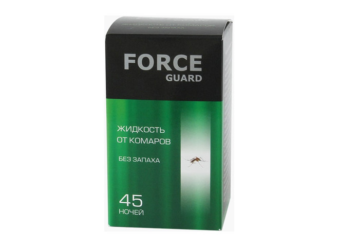 FORCE guard жидкость от комаров Без запаха 45 ночей