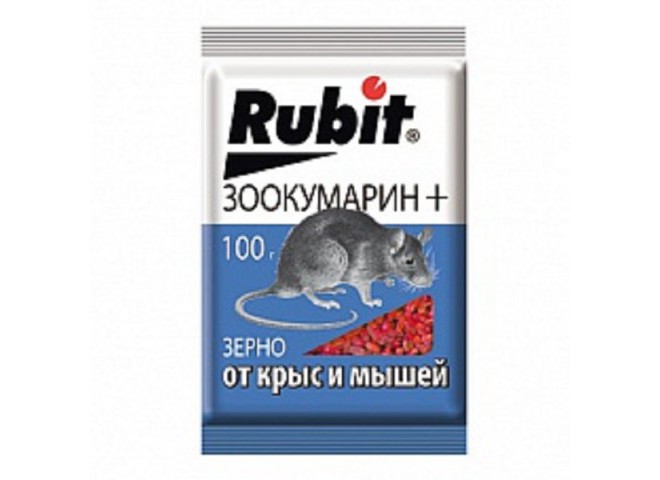 Рубит ЗООКУМАРИН+ зерно 100 г 
