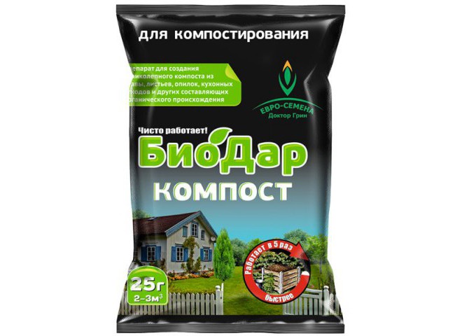БиоДар компост пакет 25 гр