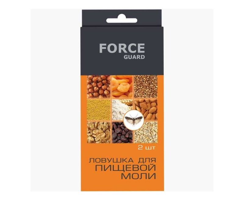 Force guard ловушка для пищевой моли 2 шт (2 ловушки в упаковке)