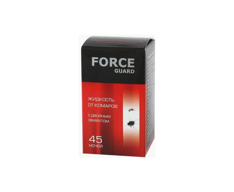 FORCE guard жидкость от комаров С двойным эффектом