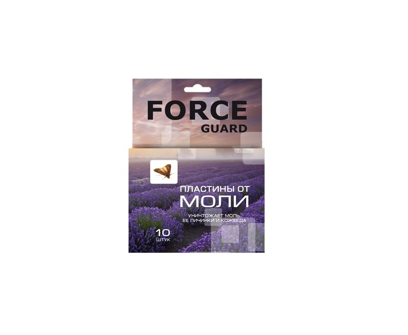 FORCE guard Пластины от моли 10 шт