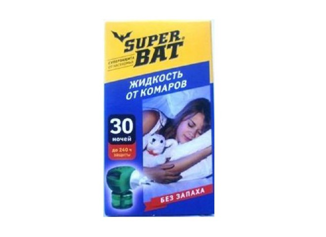 Super Bat флакон от комаров 30 ночей